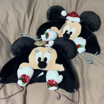 미키 미니 팬캡 크리스마스