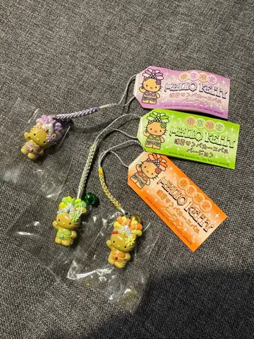 지역 한정 키티 도쿄 한정판 아사쿠사 삼바 카니발 버전 끈 스트랩