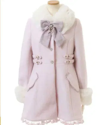 [ 완판템 ] LIZLISA 비쥬 리본 미니 A 라인 코트