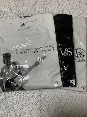 Vocalist & Songs 티셔츠 S 사이즈 3장 세트