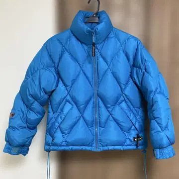 PIKO 터콰이즈 블루 다운 자켓