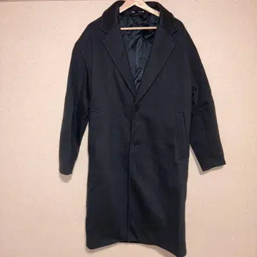 ZARA 다크 그레이 롱 코트 EUR 36