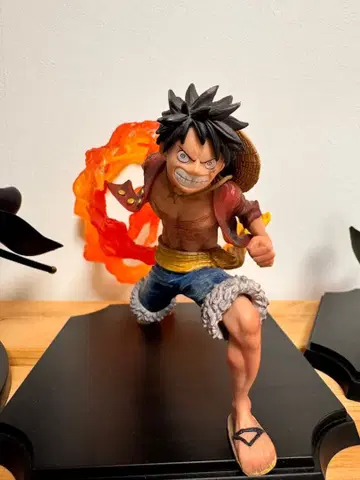 ONE PIECE 원피스 루피 피규어 불꽃 이펙트