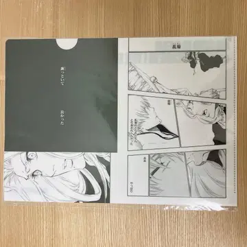 BLEACH 원화전 BLEACH EX. 오리지널 클리어 파일 긴 란기쿠