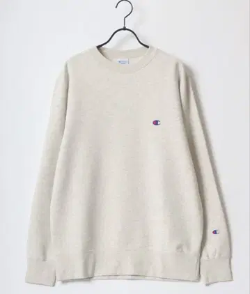 Champion 그레이 크루넥 트레이닝복