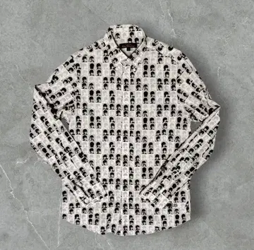 벤샤먼 비틀즈 패턴 셔츠