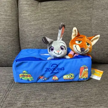 주토피아2 디오라마 티슈 케이스 주디 닉