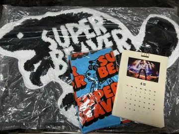 [ 미사용 새상품 ] 슈퍼 비버 타월 / 매트 / 달력 3점 SET