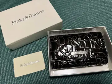 Pinky&Dianne 블랙 이단 접이식 지갑