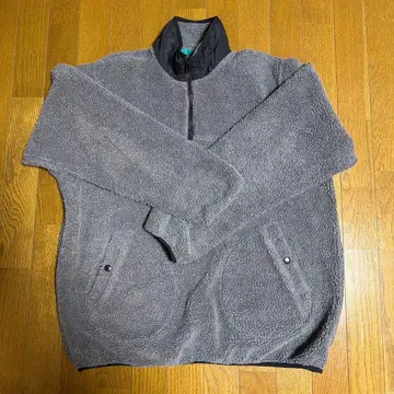 OnlyNY 그레이 집업 플리스 자켓