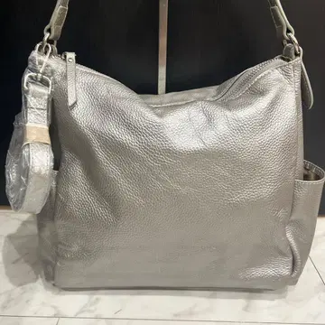 새상품급 바르코스 2way 소가죽 슈링크 가죽 숄더백 익명