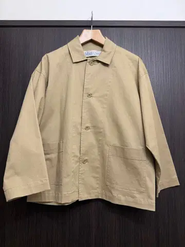 Midiumi 코튼 자켓 커버올 프렌치 워크