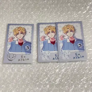 니지산지 와니얀 days vol.2 폴라로이드풍 카드 엑스알비오