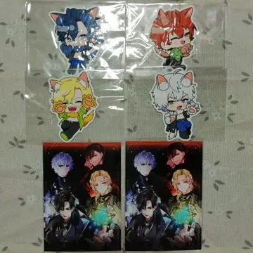 플러스메이트 PLUSMATE 특전 브로마이드 스티커 초기 멤버 조