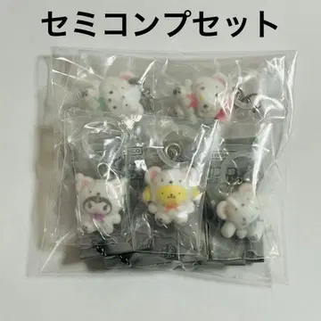 산리오 포근포근 스노우 마커 액세서리 준완성 세트