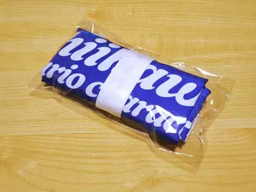 치이카와 산리오 캐릭터즈 에코백 슈퍼마켓 민나 블루