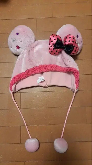 미니 팬캡 핑크