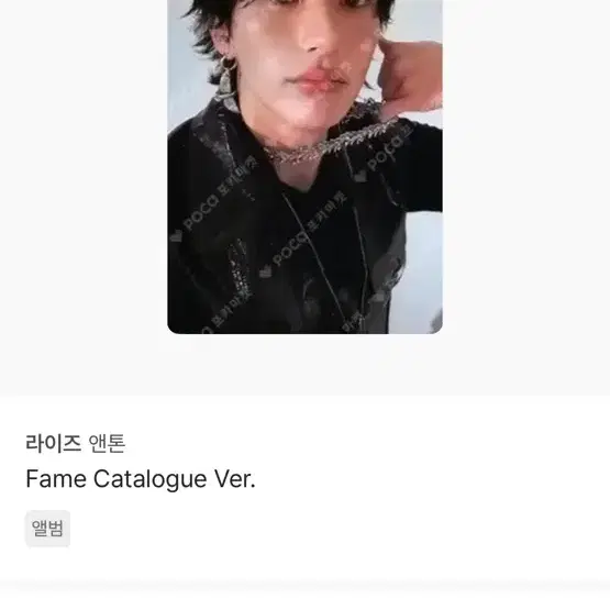 라이즈 Fame 앨범 포카 앤톤