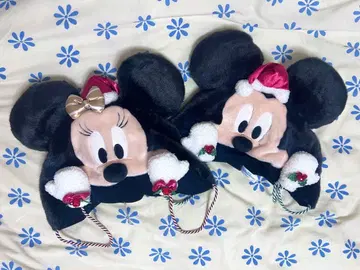 [ 새상품 ] 미키 미니 크리스마스 팬캡 2025