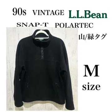 L.L.BEA 90s 엘엘빈 [산 택] 스냅 t 플리스 신틸라