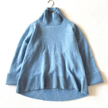 맥피 TOMORROWLAND 긴팔 니트 울 캐시미어 하이넥