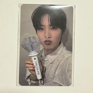 TREASURE 준규 트레이딩 카드 응원봉