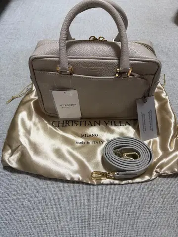 새상품 SLOBE IENA CHRISTIAN VILA 스퀘어 가죽 백