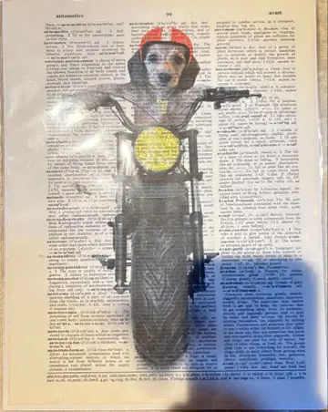 EASY RIDER 콜라주 아트 포스터