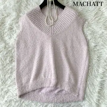 MACHATT 컬얀 니트 베스트 프리 사이즈 23SS 최근 모델
