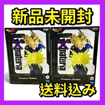 드래곤볼 Z G x materia 트렁크 TRUNKS 피규어 2개