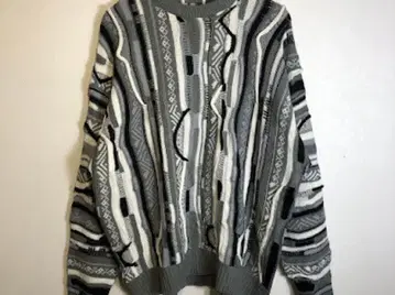 90s 빈티지 스트라이프 니트 그런지 스트릿