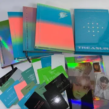 TREASURE CD와 카드 묶음 판매