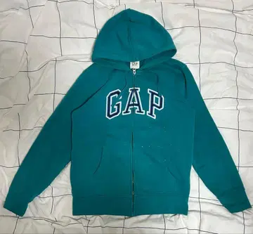 GAP 터콰이즈 집업 후드티