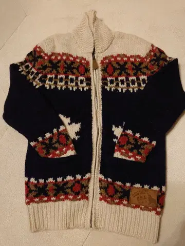 DOGDEPT 도그데프트 카우친 니트 스웨터 가디건