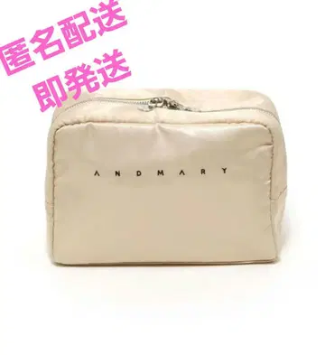 andmary Dear my wide pouch beige