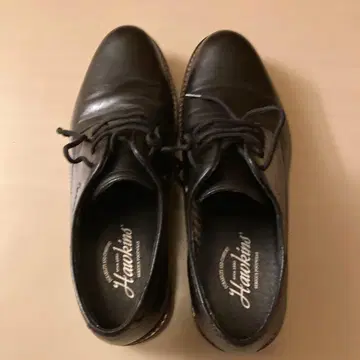 Hawkins 블랙 가죽 신발 41