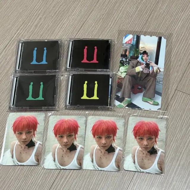 지드래곤 지디 위드뮤 오리지널 티켓 앨범 포카