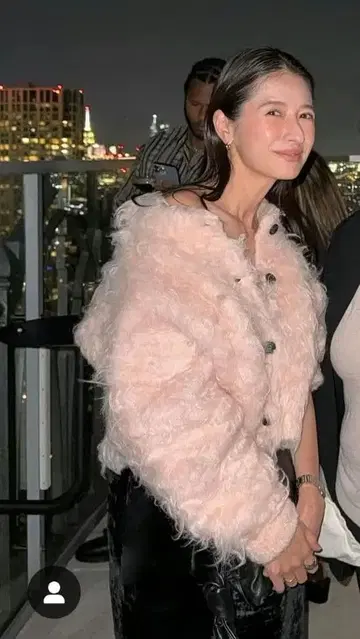 CLANE 샤기 숏 니트 가디건