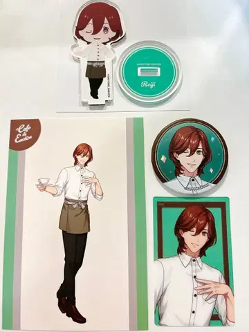 코토부키 레이지 캔뱃지 클리어 카드 아크릴 스탠드 특전