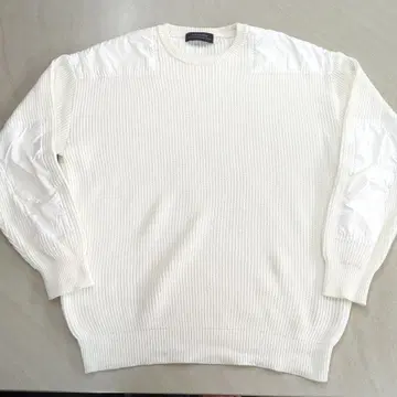 NANO UNIVERSE 화이트 니트