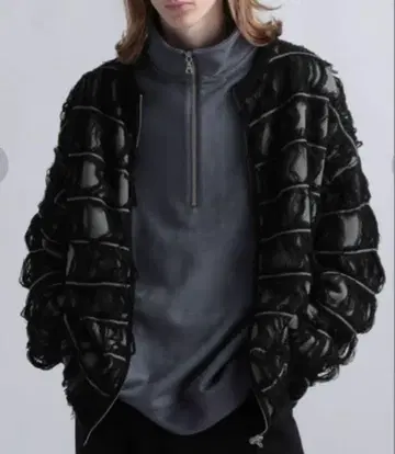 HARE 2WAY 프린지 ZIP 가디건 새상품급 완판템