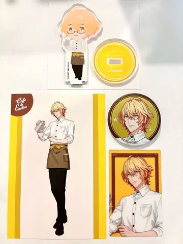 시노미야 나츠키 캔뱃지 클리어 카드 아크릴 스탠드 특전