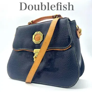 doublefish 더블피쉬 숄더백 빈티지 가죽