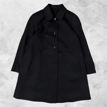 [ 캐시미어 100% ] 고급 A 라인 롱 코트 블랙 9호 빈티지