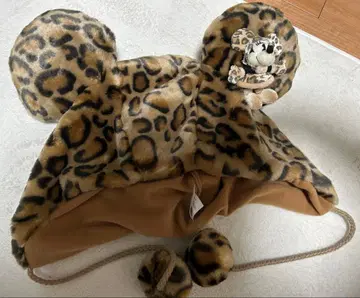 디즈니 레오파드 무늬 팬캡