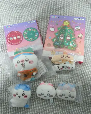 치이카와 (먼작귀) 에니마이 복권 가챠 세트 하치와레 토끼