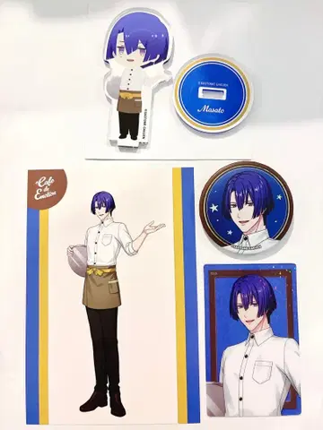 히지리카와 마사토 캔뱃지 클리어 카드 아크릴 스탠드 특전