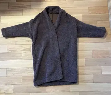 다크 브라운 롱 코트