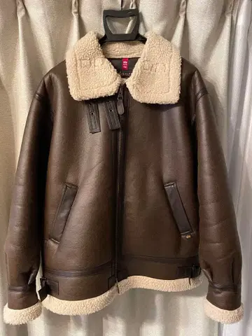 ALPHA b-3 알파 무스탕 자켓