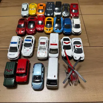 토미카 긴급 차량 작업 차량 묶음 판매 25대